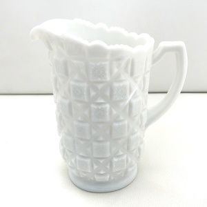 Milk Glass Pitcher